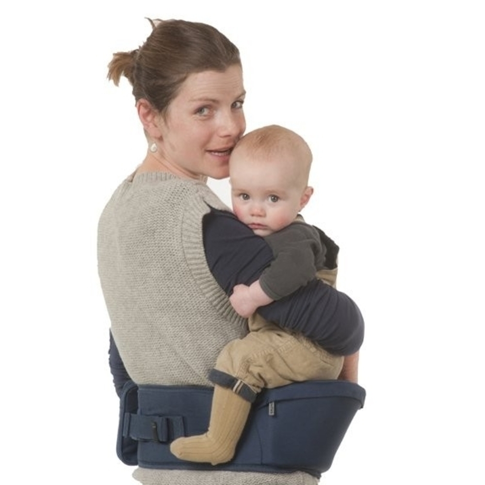 Navy Baby Hip Seat Carrier